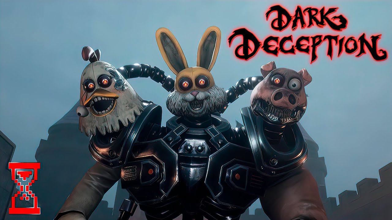 Проходить боссов. Банда радости Dark Deception. Dark Deception боссы. Дарк Десепшен банда веселья.