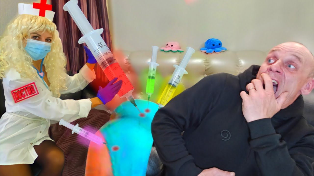 видео настоящих уколов