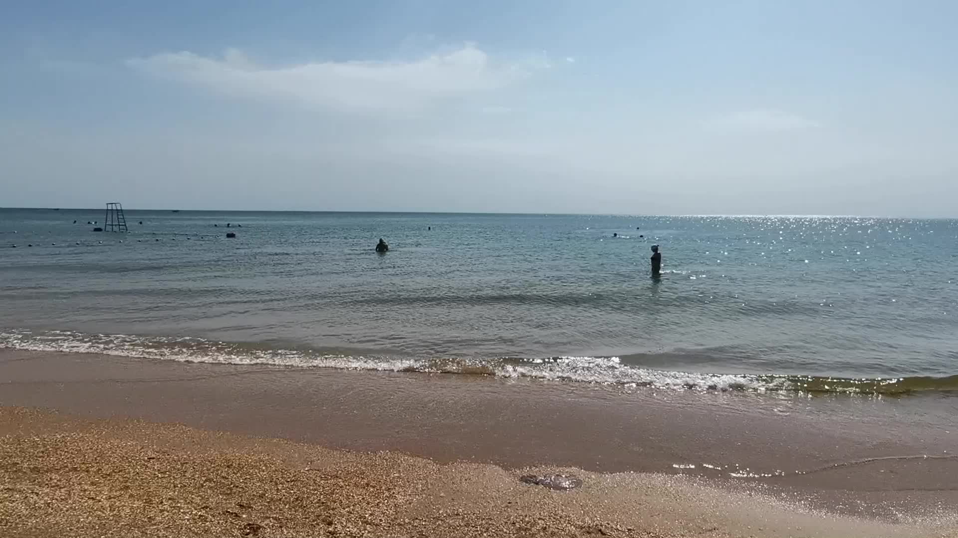 море в витязево в августе