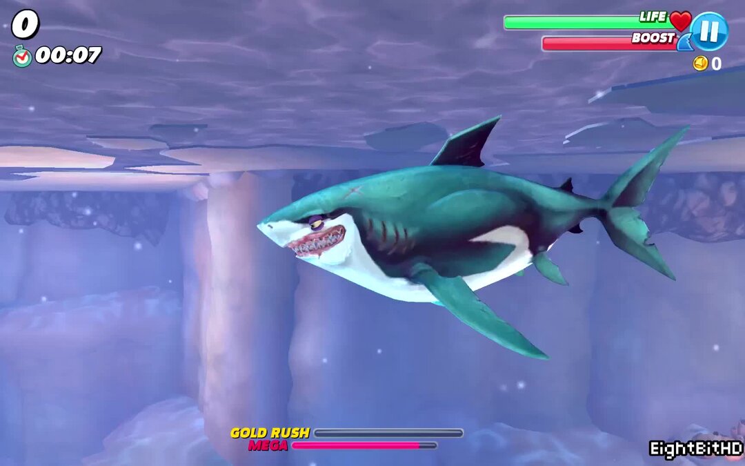 Hungry shark world карта сокровищ