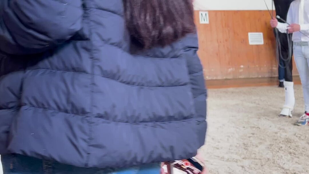 Хендлерам справиться с этим жеребцом на выводке было сложнее всего, это ...