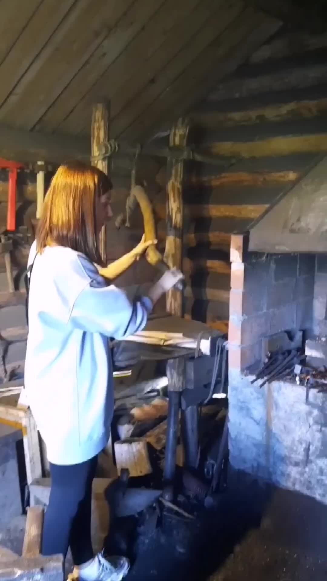 Ольга Пульга | Зашли в Кижах в кузницу, сделала себе талисман на ...