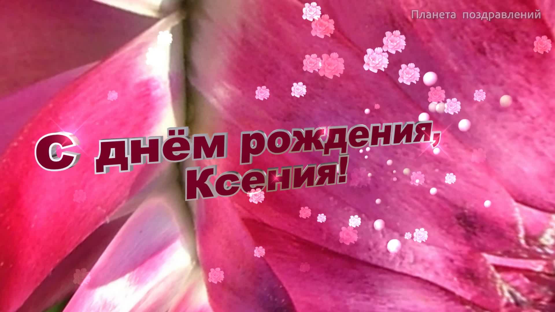 С днем рождения ксения николаевна картинки