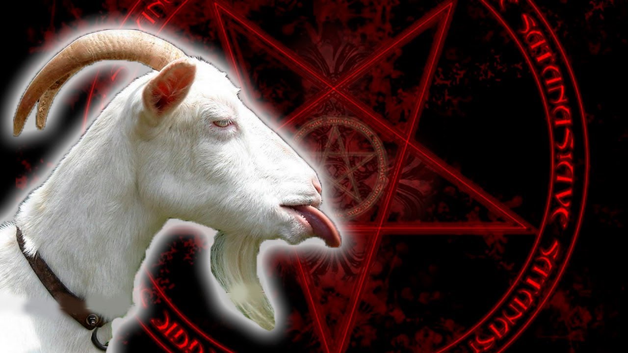 Козырная масть в игре козла и козы. Козел Гоат симулятор. Бешеный козел. Козёл сатанист. Сатанинская коза.