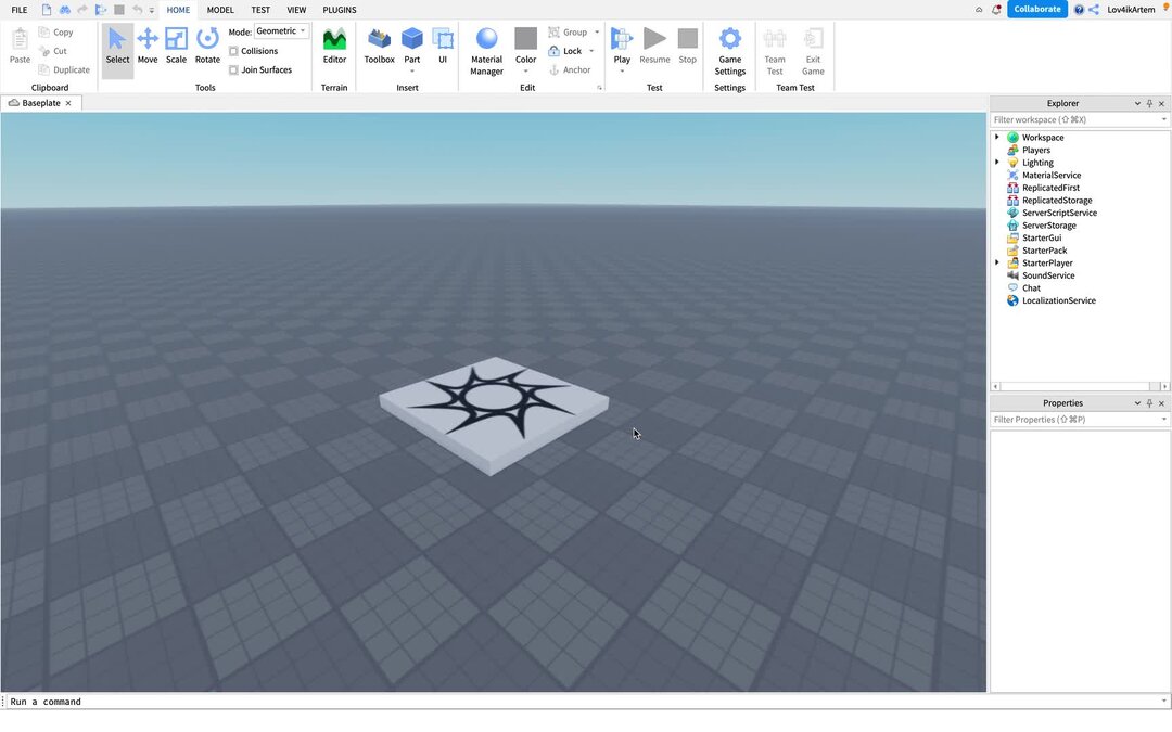 Roblox studio rotate