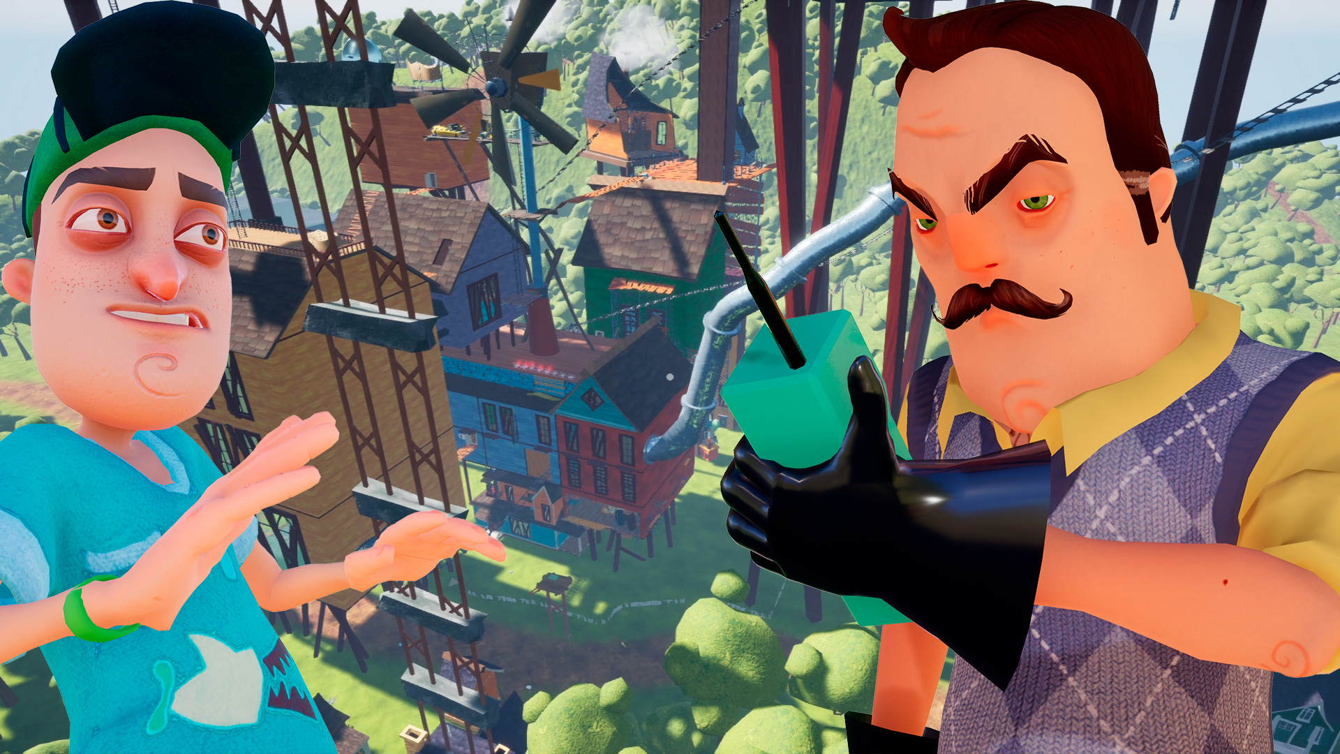 Hello neighbor 2 прохождение