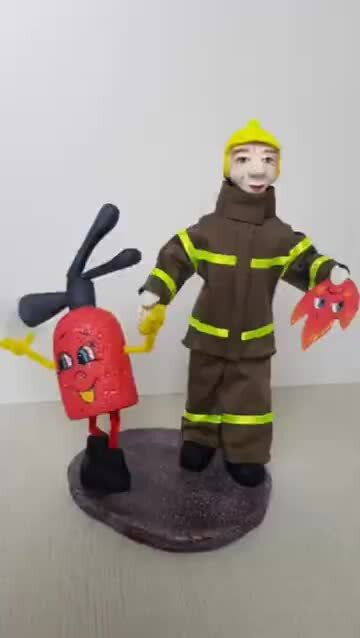 Кукла-мальчик Пожарный, 30 см ВЕСНА купить в интернет-магазине Wildberries