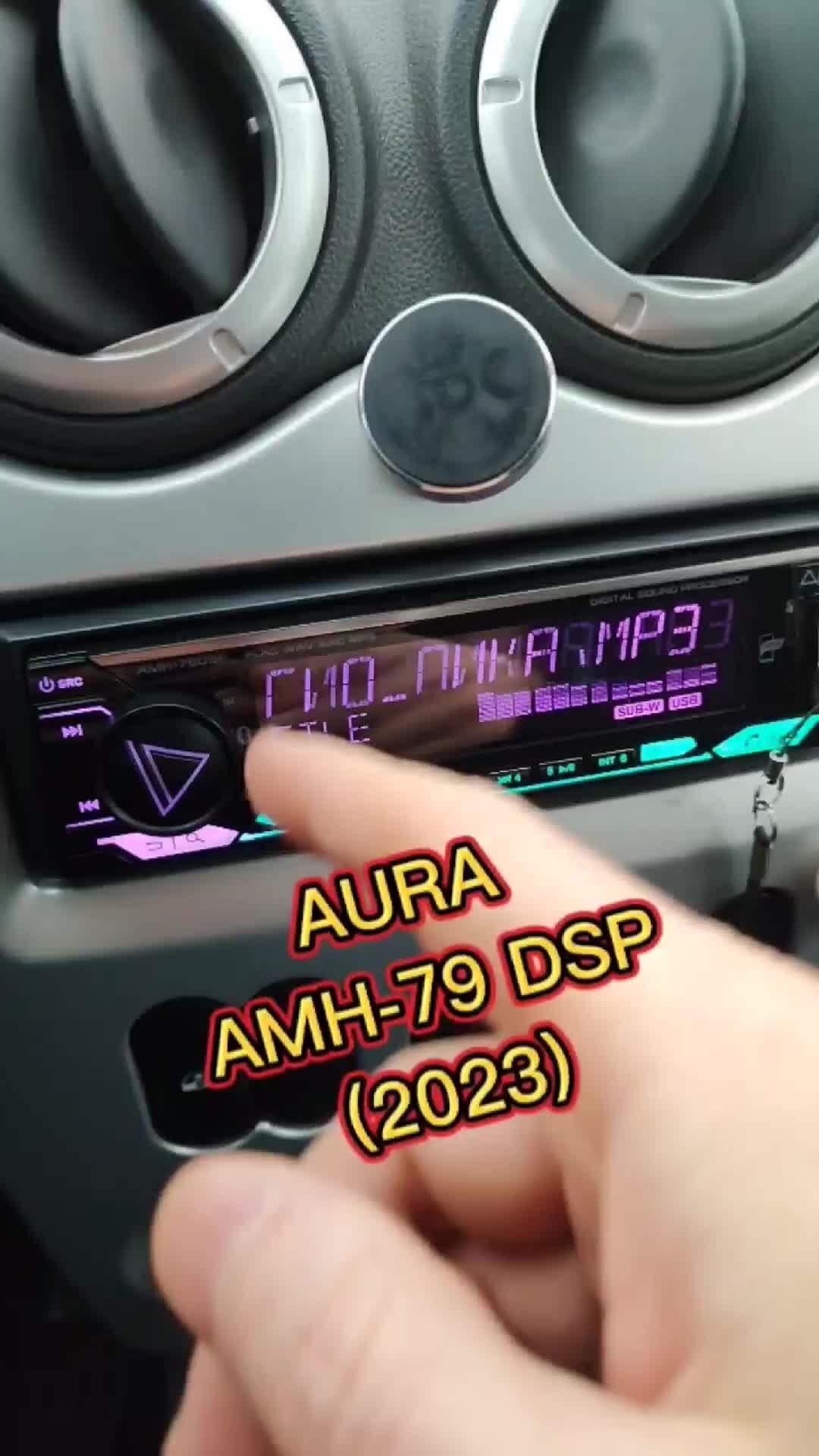 Black Flea | Новинка 2023 года! Процессорная магнитола Aura AMH-79 DSP # автозвук #aura #обзор #авто #2023 #магнитола | Дзен