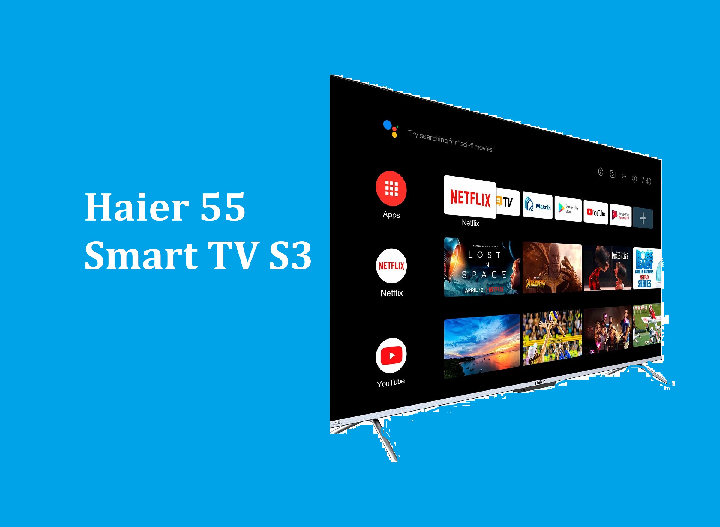 Haier 55 smart ax