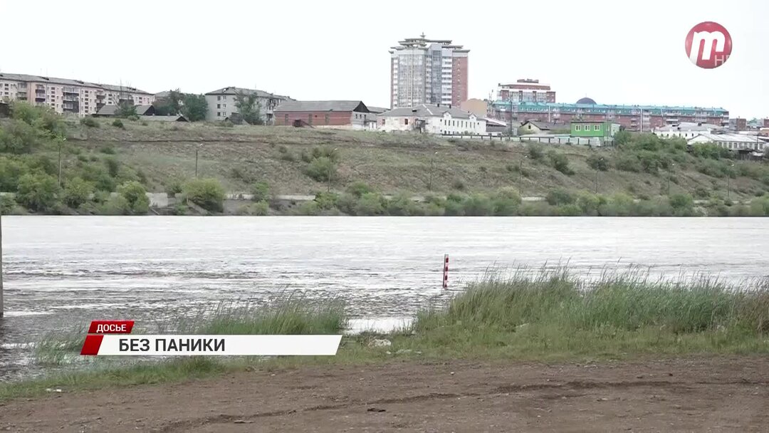 Вода в реке селенга