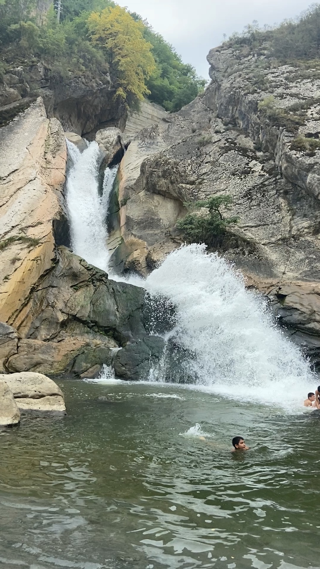 Хучнинский водопад в Дагестане