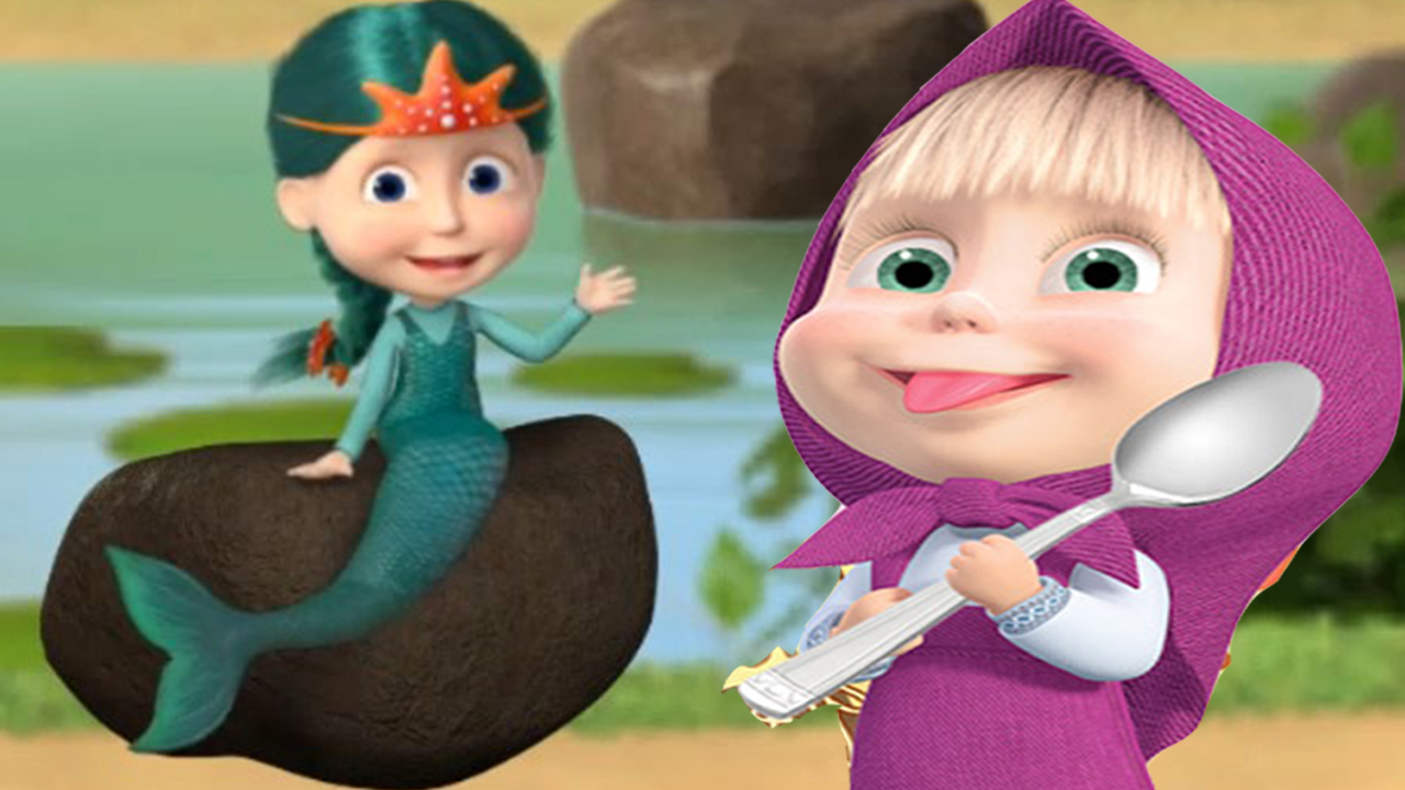 Маша и медведь маша фея. Маша и медведь русалка. Маша и медведь с хвостиком. Маша и медведь русалка. Маша и медведь джин.