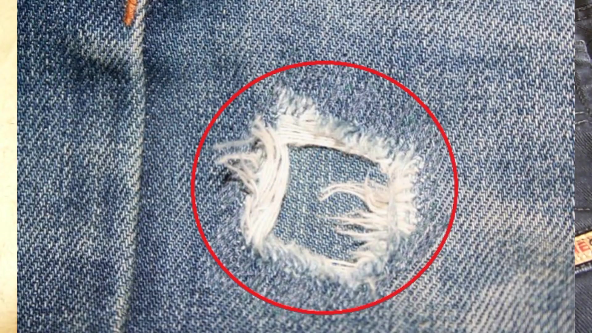 как зашить дырку джинсы на жопе фото 5