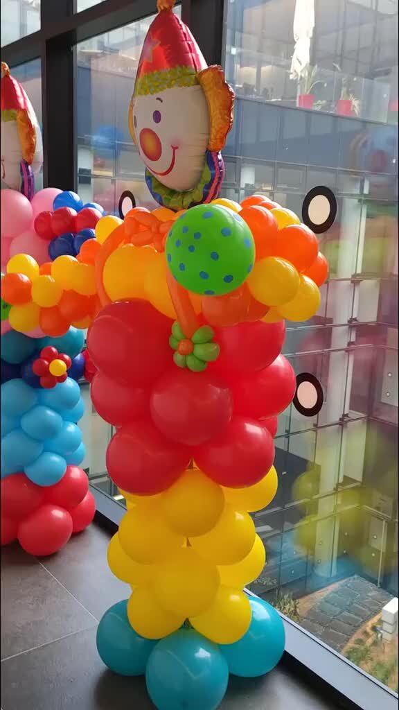 Как сделать Клоуна из воздушных шаров своими руками?