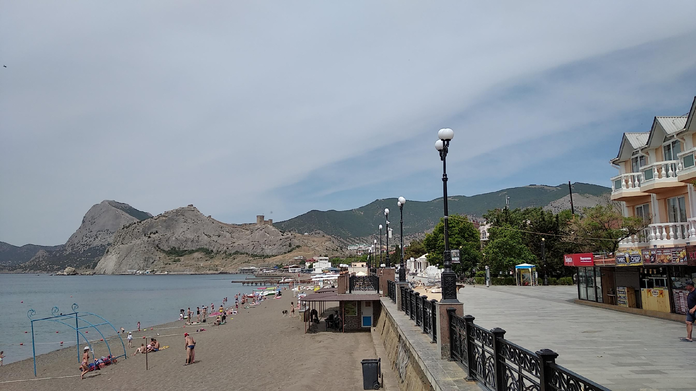 судак набережная 2019