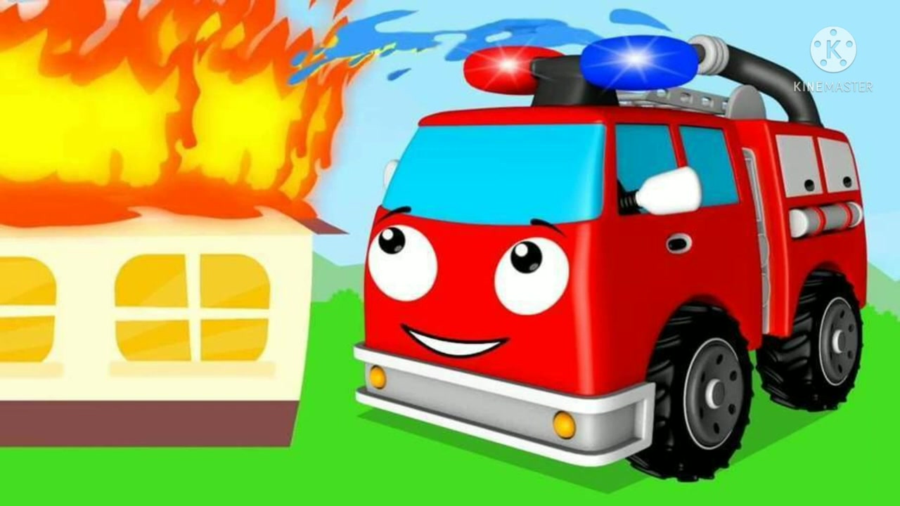 Включи пожарная 3. Пожарная машина мультяшный. Пожарная машинка мультяшная. Пожарная машина для детей. Пожарная машина мультяшка.