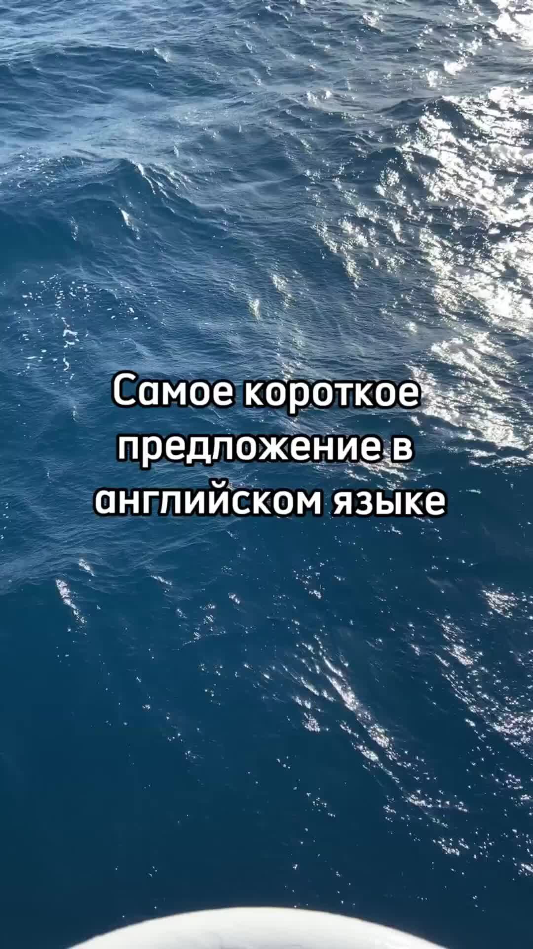 Алёна Семёнова | Самое короткое предложение в английском языке из трёх букв  | Дзен