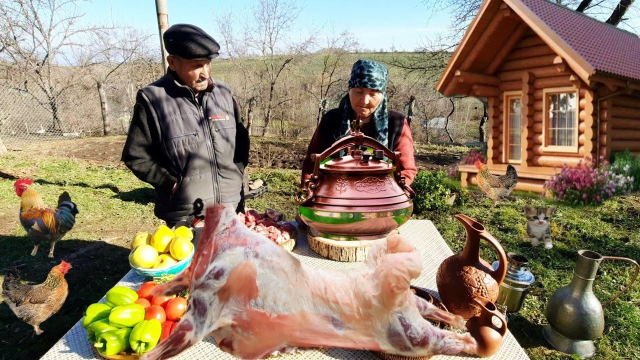 Караси в афганском казане. Утка в афганском казане. Буглама в афганском казане. Kand Hayati жизнь в деревне.