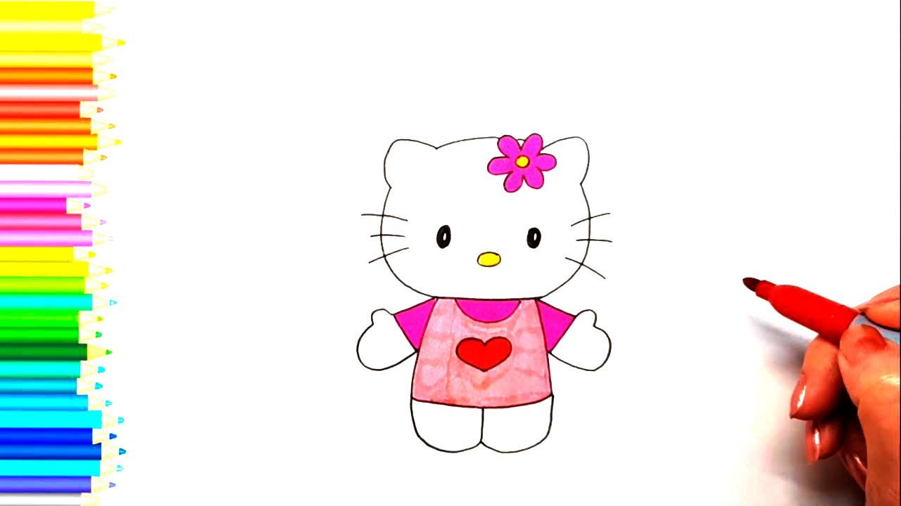 Хеллоу китти для рисования. Видео как нарисовать hello. Видео как нарисовать hello. Поэтапное рисование китти. Как рисовать hello kitty.