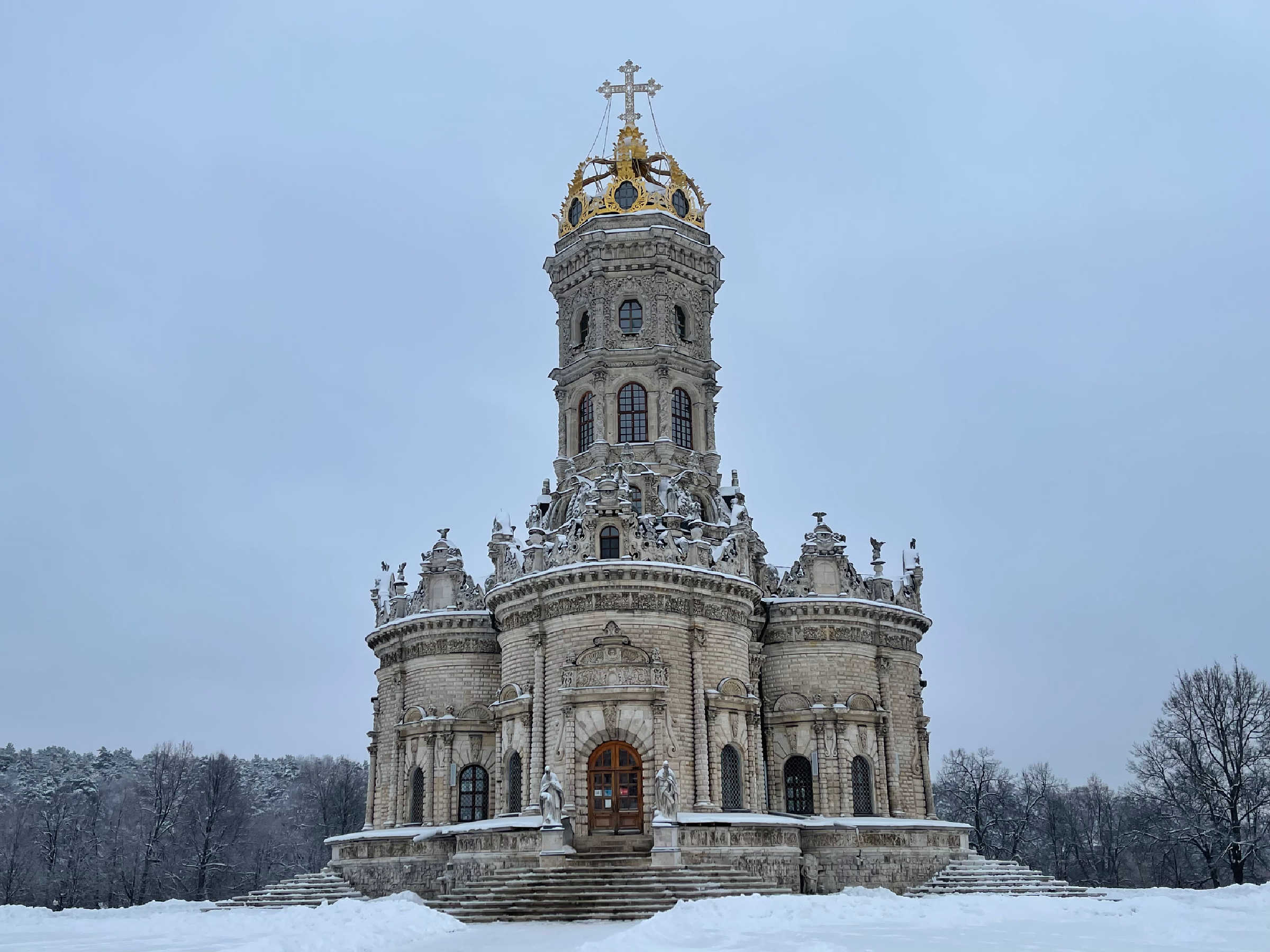 Дубровицкая Церковь парк