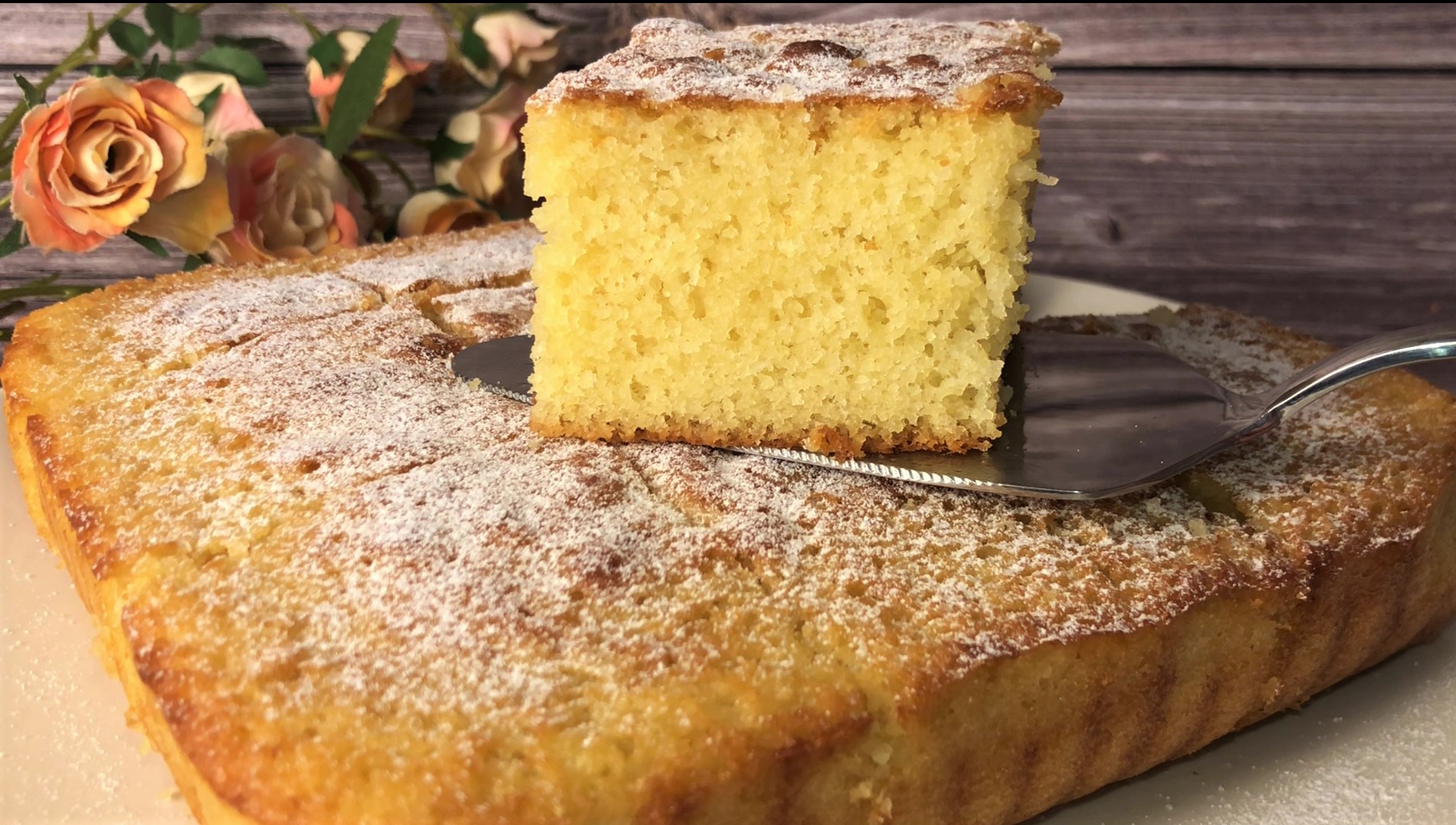 Шарлотка с корицей