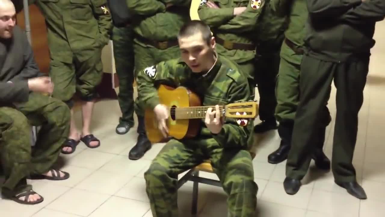 Армейские песни про чечню под гитару слушать