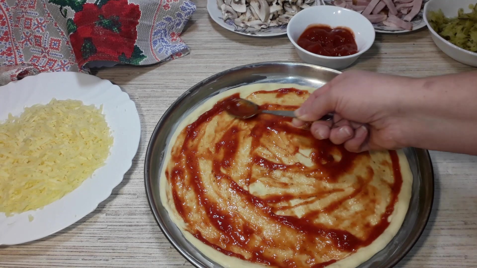 Соотношение начинки и теста в пирогах