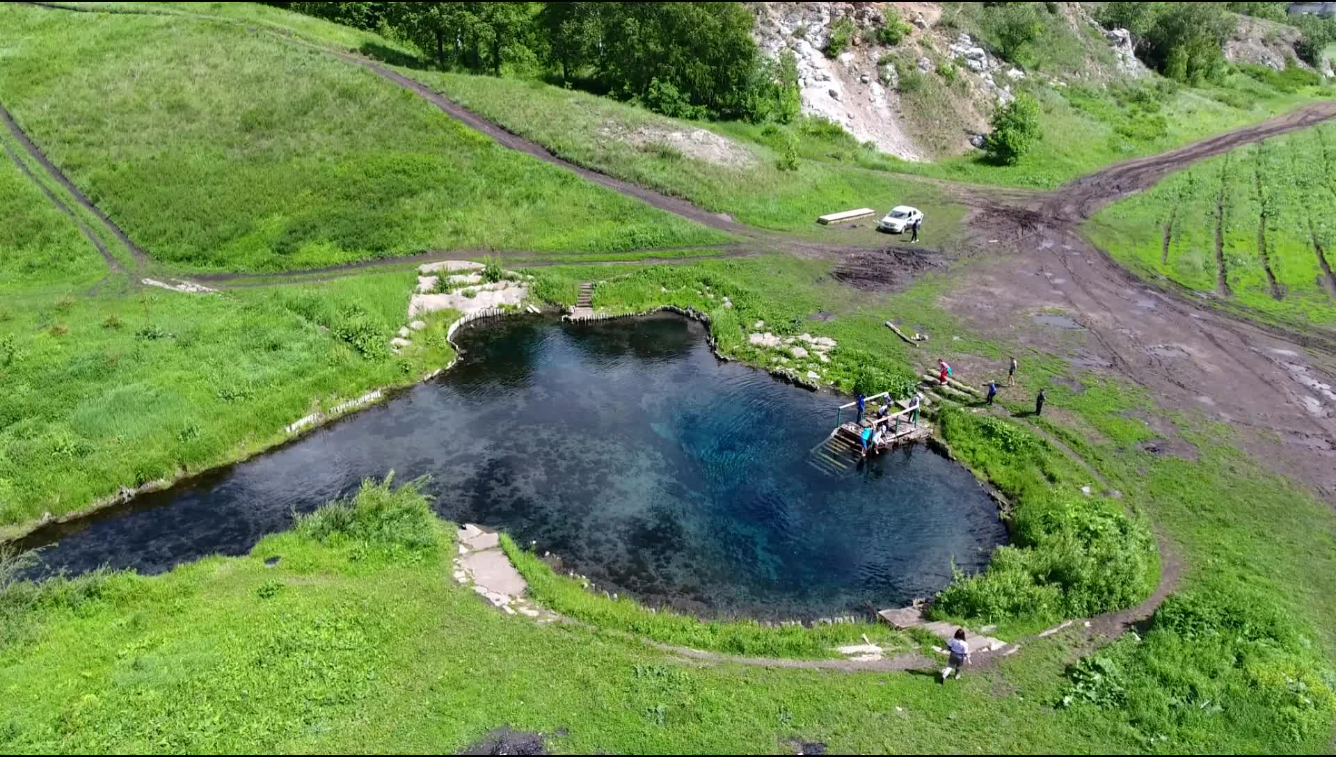 голубое озеро фото уфа