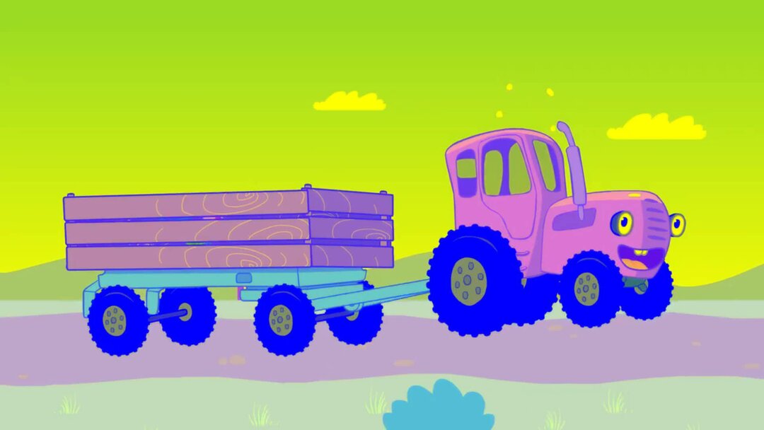 Игры про синий трактор. Синий трактор. Синие большие трактора. Трактор рисунок.