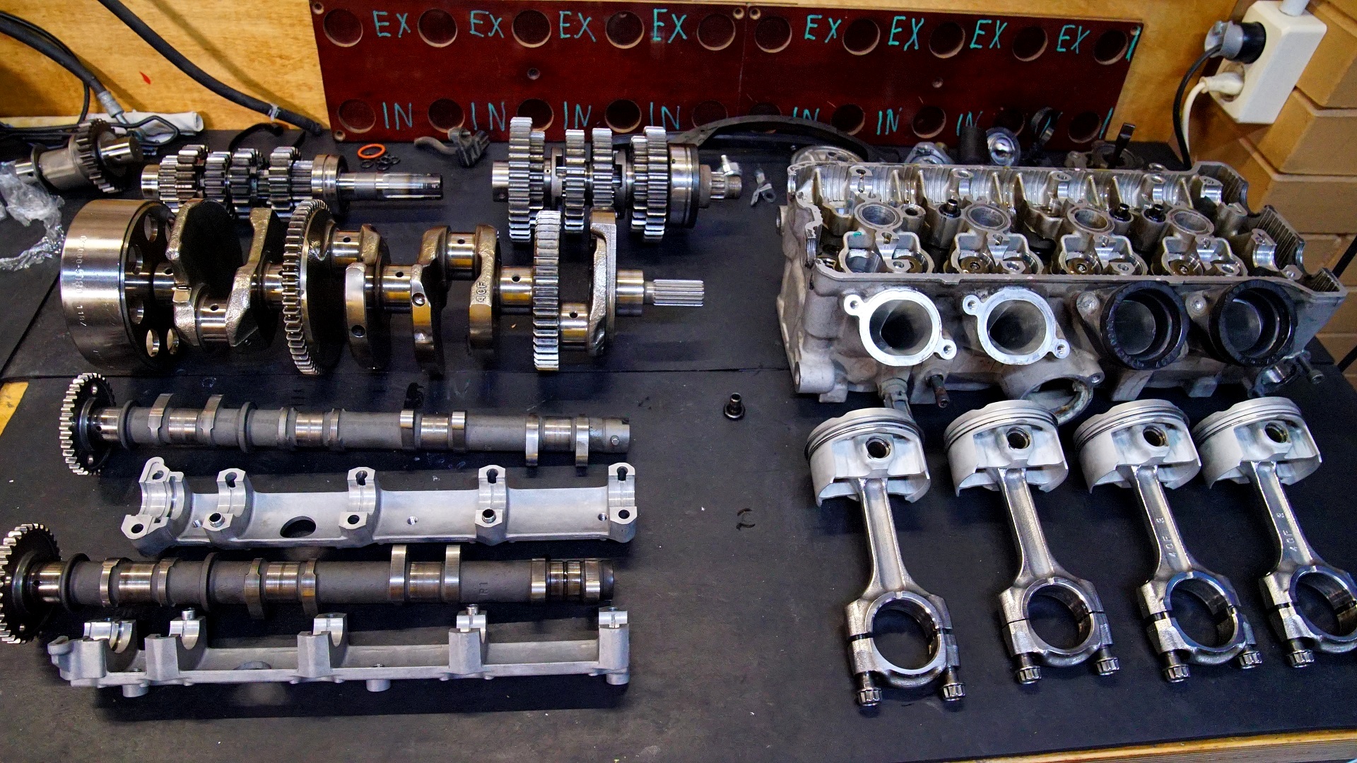 Двигатель от спортбайка