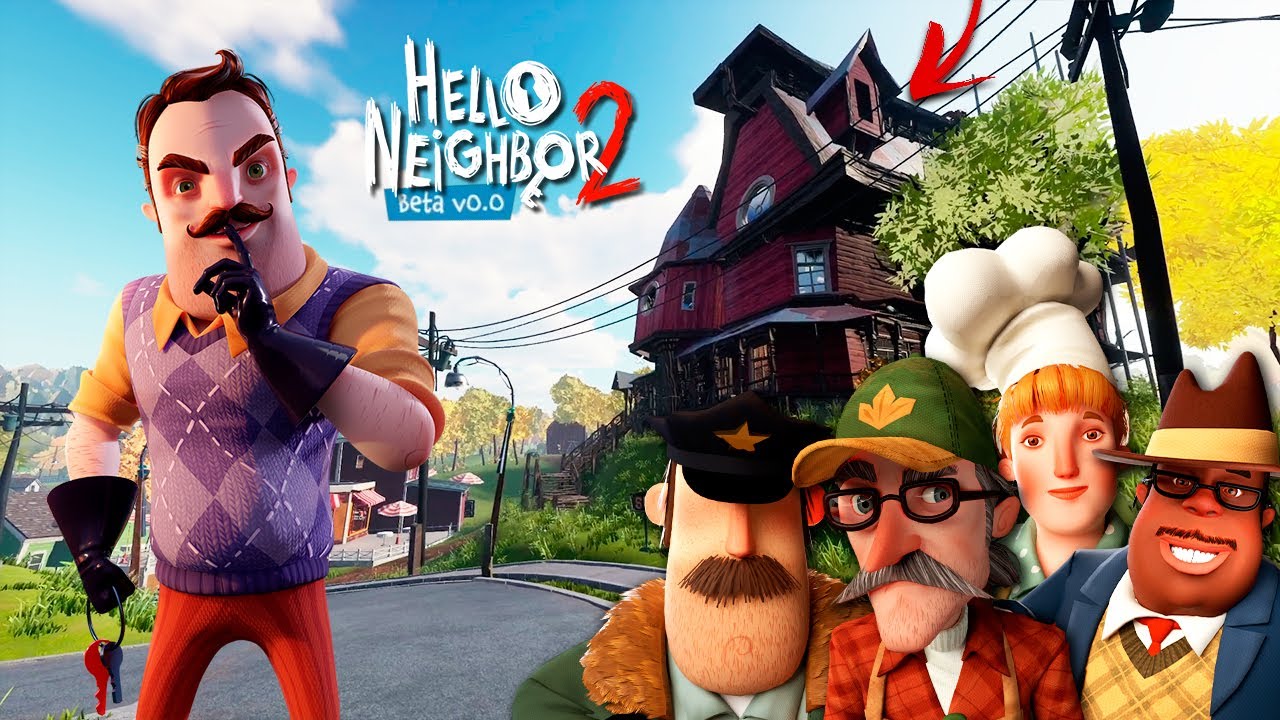 Hello neighbor сосед. 5. Привет сосед соседа финал. Hello neighbor 2 системные требования. Привет сосед 2 альфа 1.