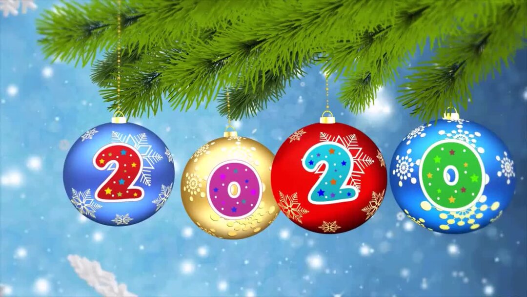 31 декабря видео. Новый год 2020. С новым годом 2020. С новым годом 2023. Новогодние шарики с годами 2020.