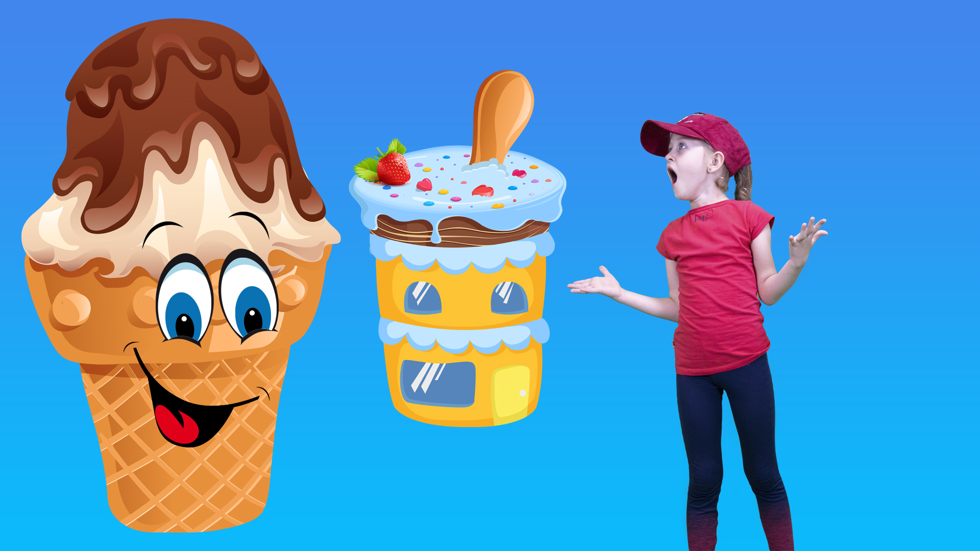 Видео про мороженщика. Веселое мороженое.
