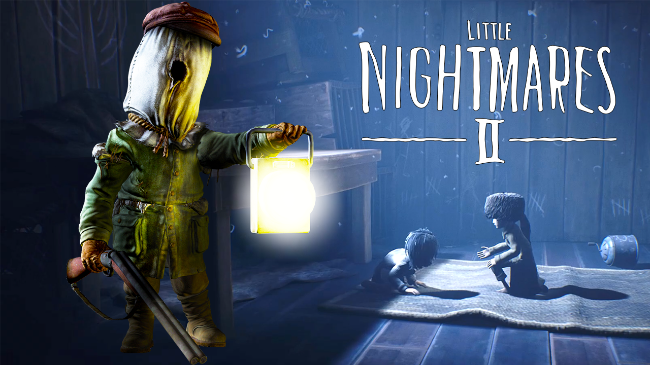 Little Nightmares 2 охотник арт.