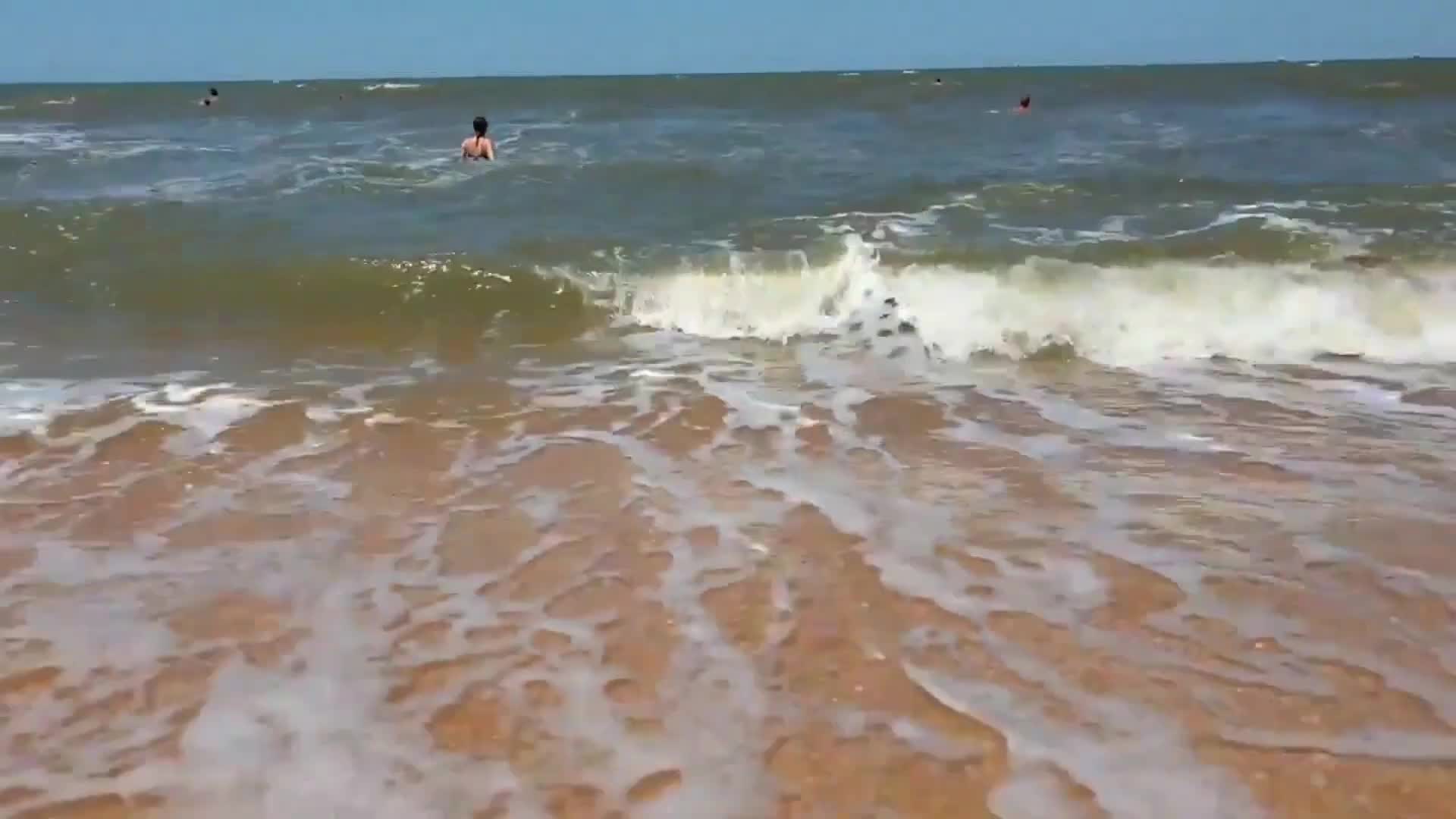 пляж на голубицкой азовское море