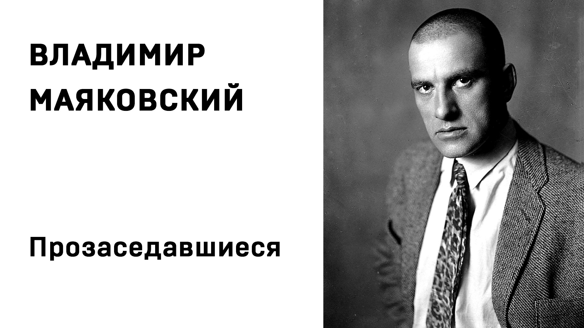 Стихотворение прозаседавшиеся маяковский