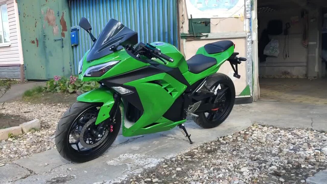 Электромотоцикл Kawasaki Ninja