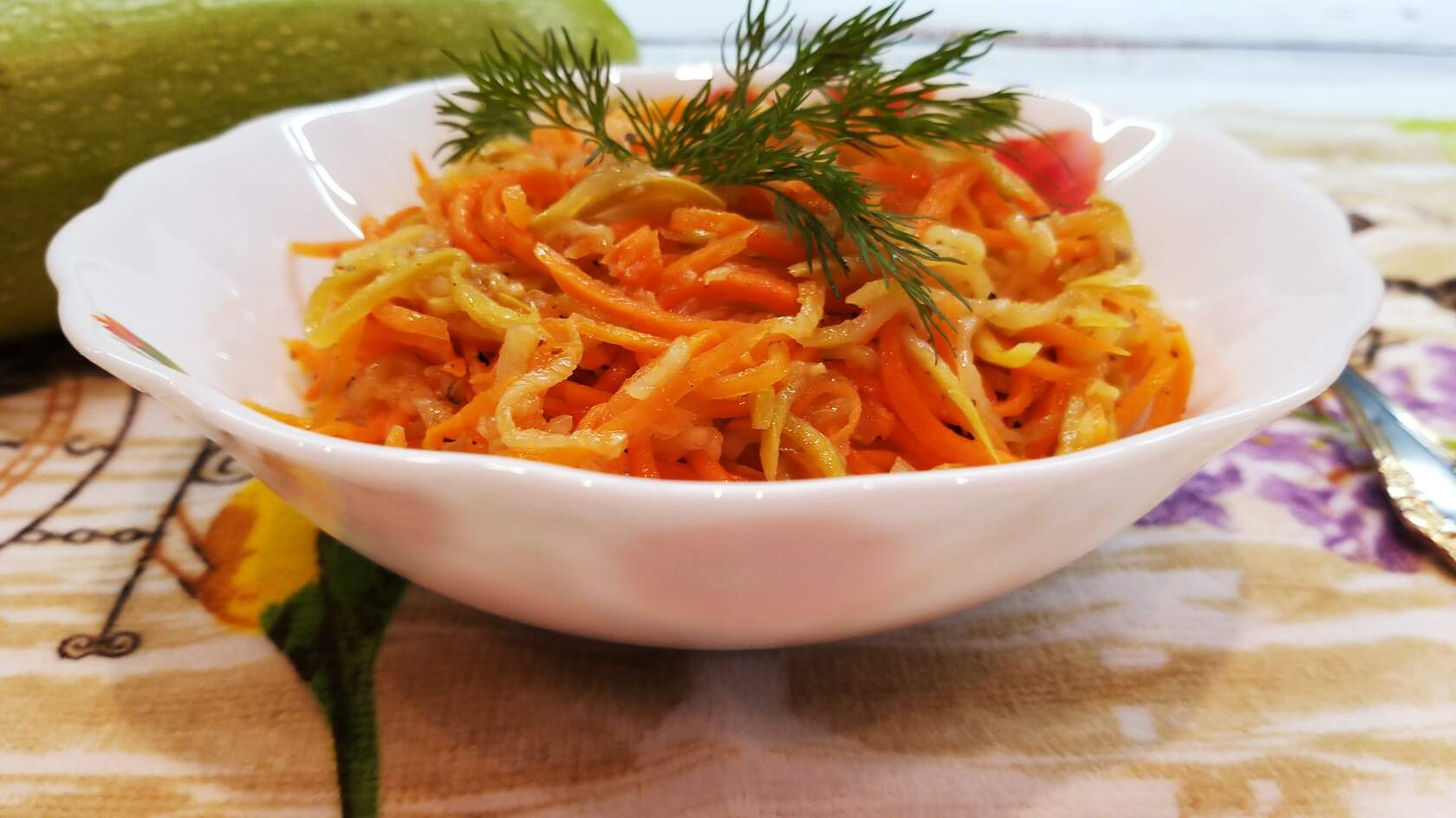 Морковный салат на зиму