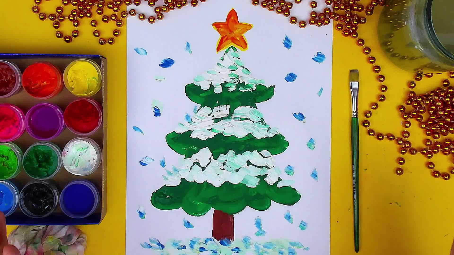 пошаговое рисование елки для детей. рыбакит новогодние рисунки. рыба кит рисуем елочку. рыбакит новогодние рисунки красками. рыба кит рисование новый год.