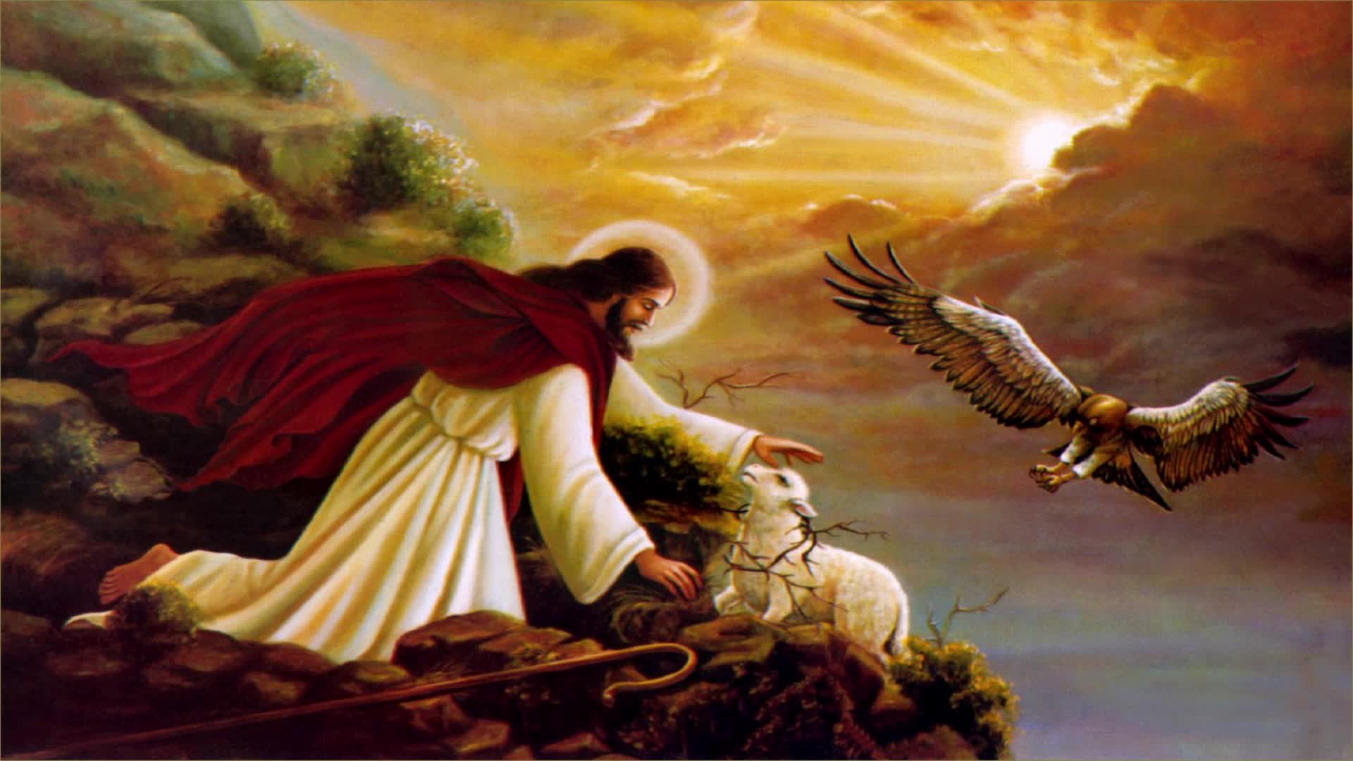Господь страдать. Икона Иисус Христос добрый Пастырь. Заблудшая овца икона. Бог спустился на землю. Христос с заблудшей овцой.