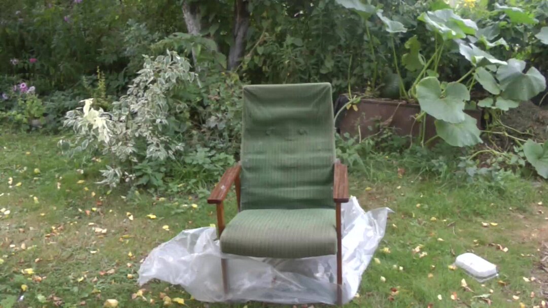 Реставрация советского кресла. Перетяжка мебели своими руками DIY ...