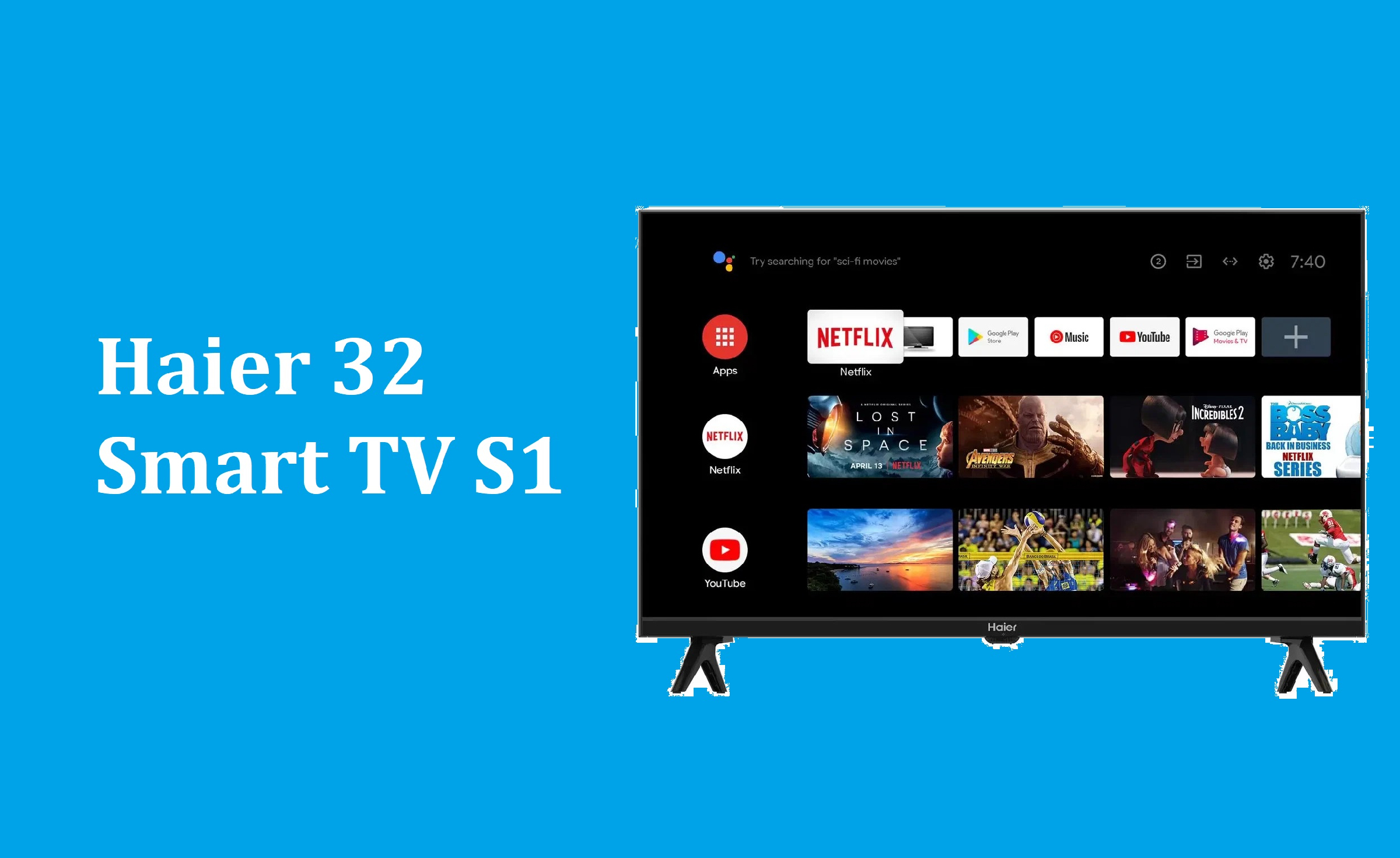 32 Smart TV BX main. Как настроить телевизор Haier 32 Smart.