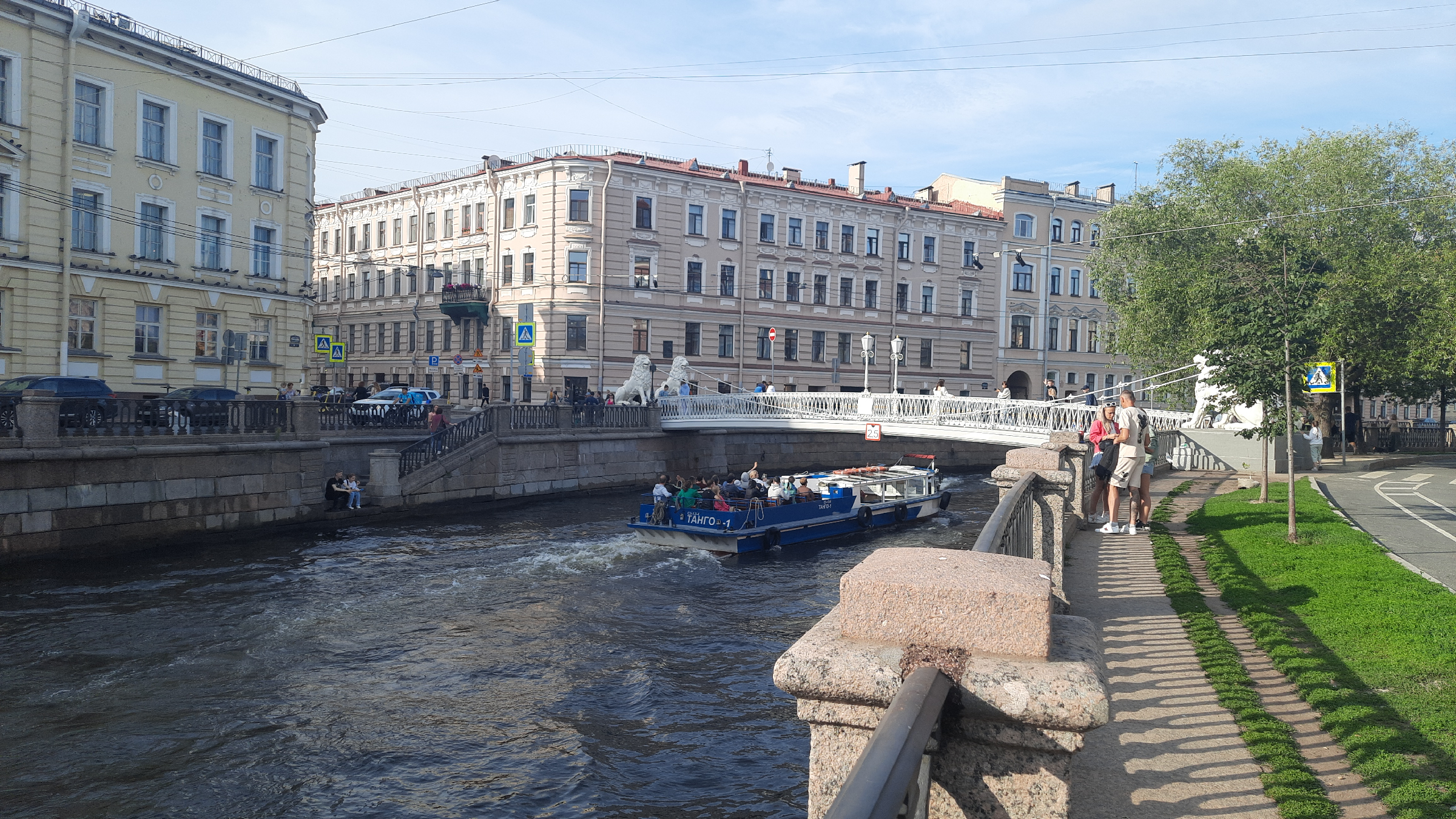 набережная фонтанки в санкт петербурге