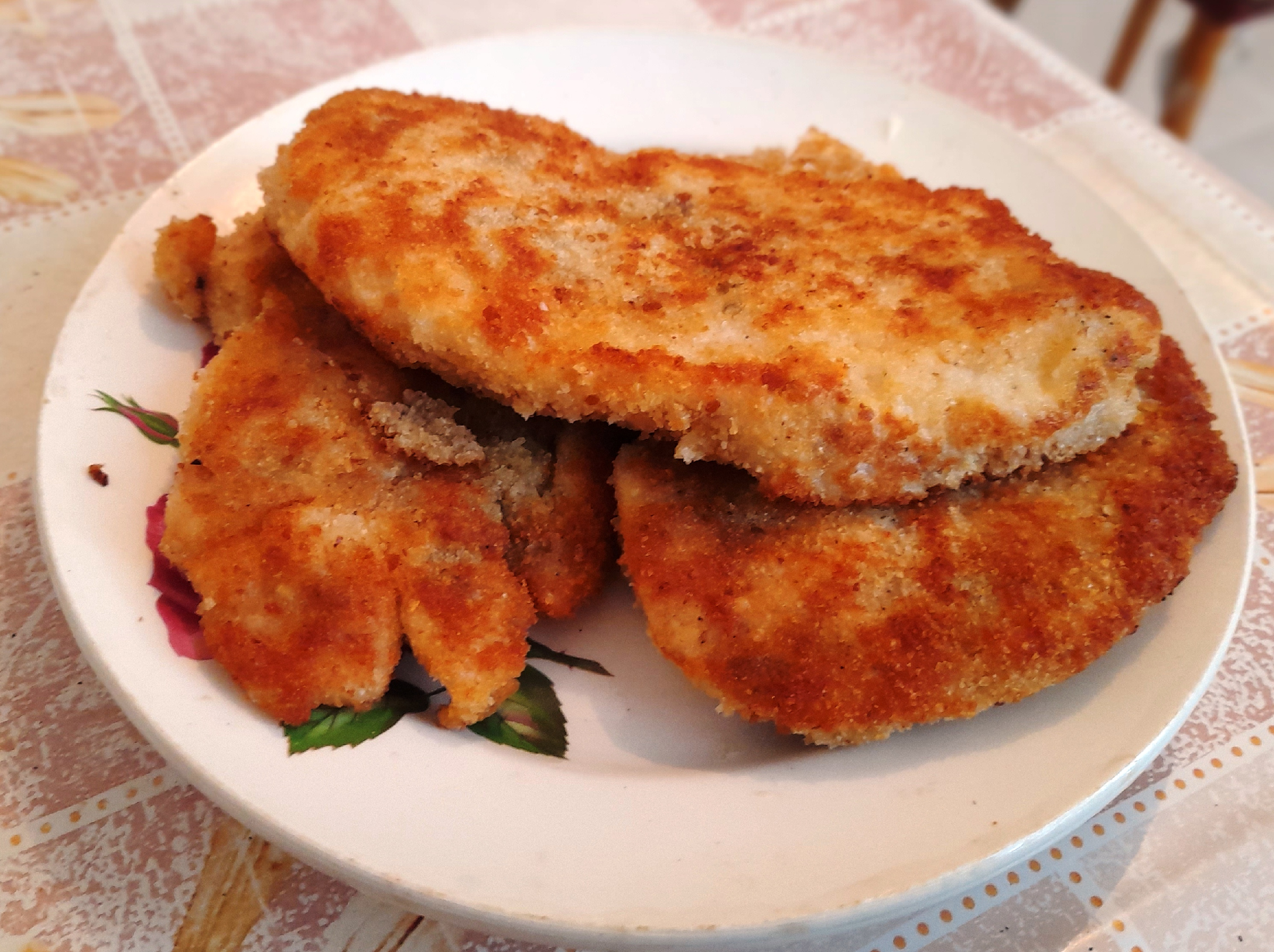 шницель из грудки