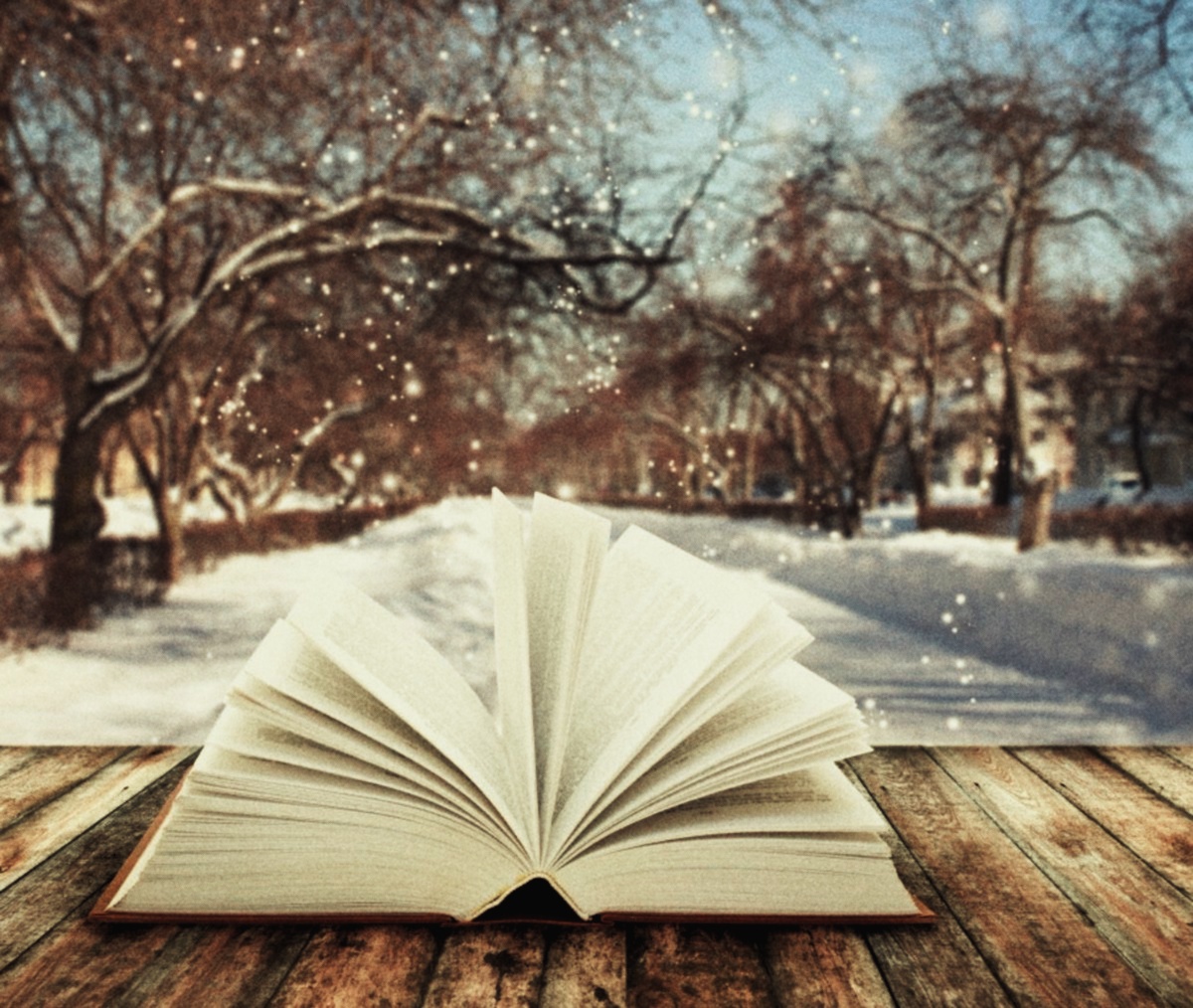 Нам зимой в школе эту книжку читали
