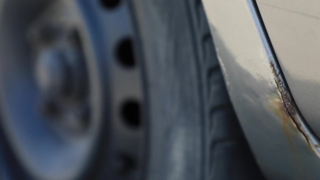 Лазерный пескоструй и ремонт арки крыла материалами AUTOP. Лазерное ...