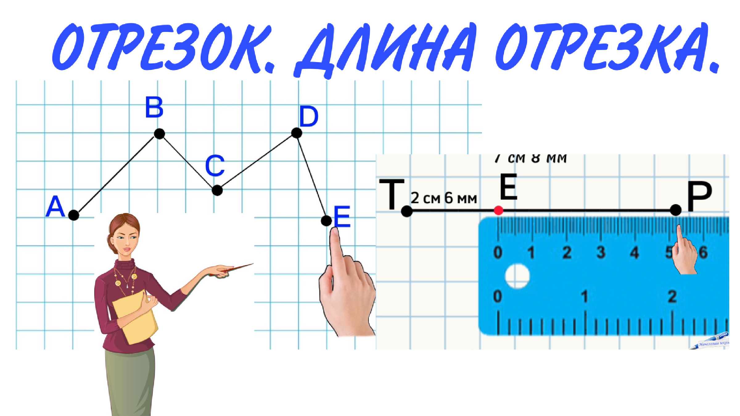 Сравнение длин отрезков