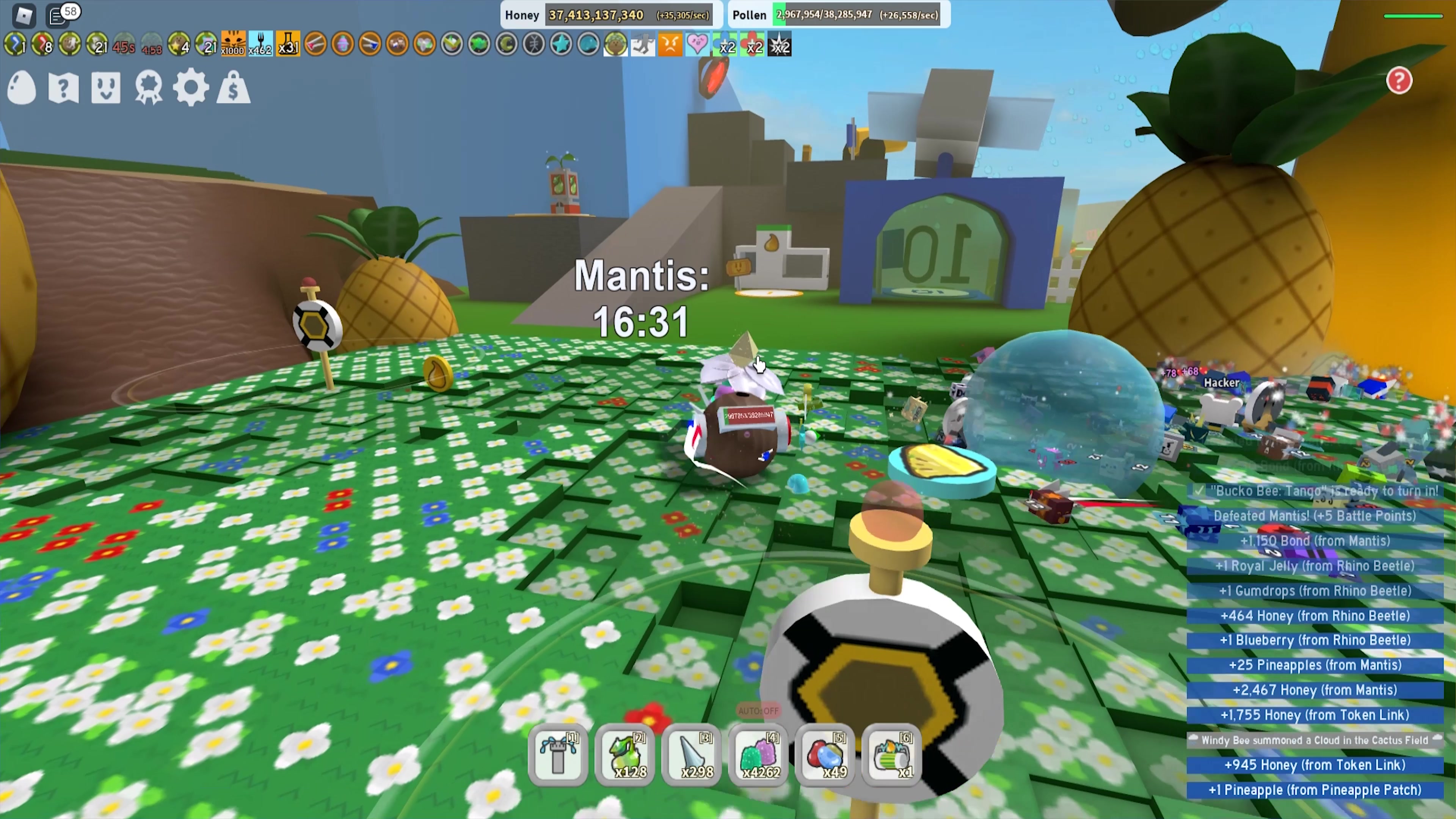 Торт Roblox Bee Swarm Simulator