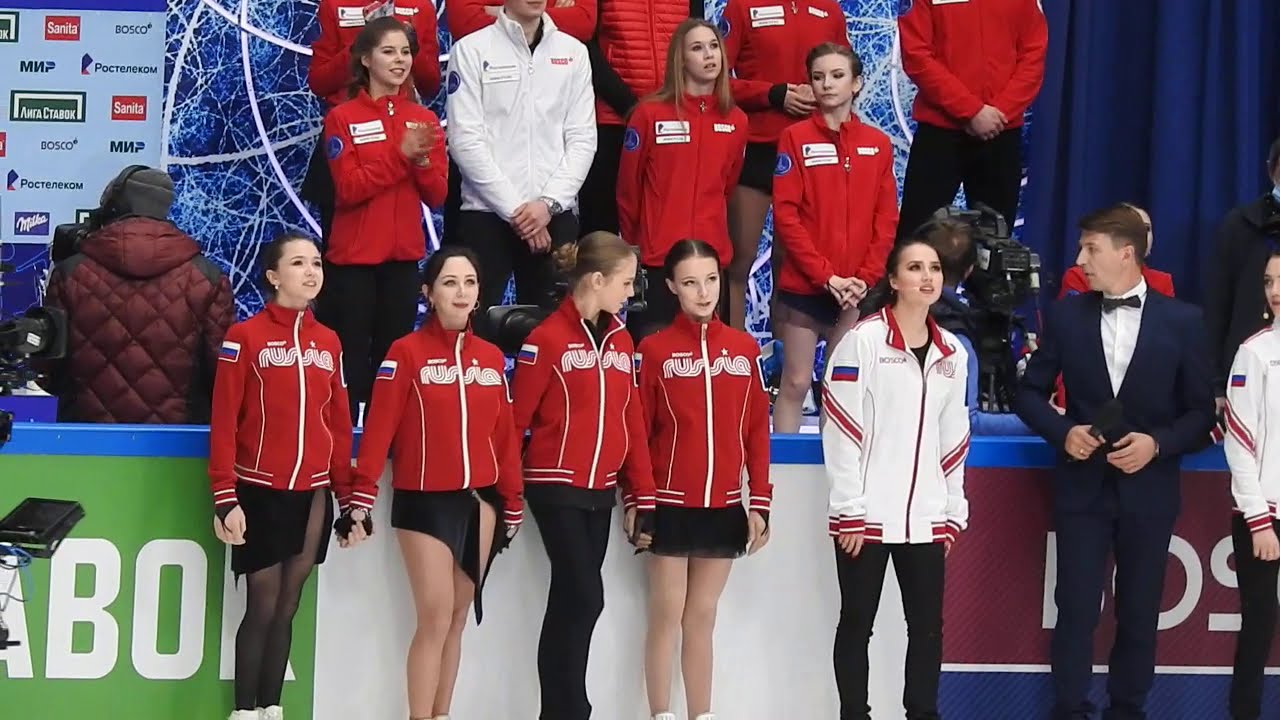 Жеребьевка фигурное катание спартакиада. Валиева Трусова и Щербакова Чемпионат России 2021. Трусова Щербакова Валиева. Тутберидзе Щербакова 2021. Трусова Валиева Щербакова 2022.