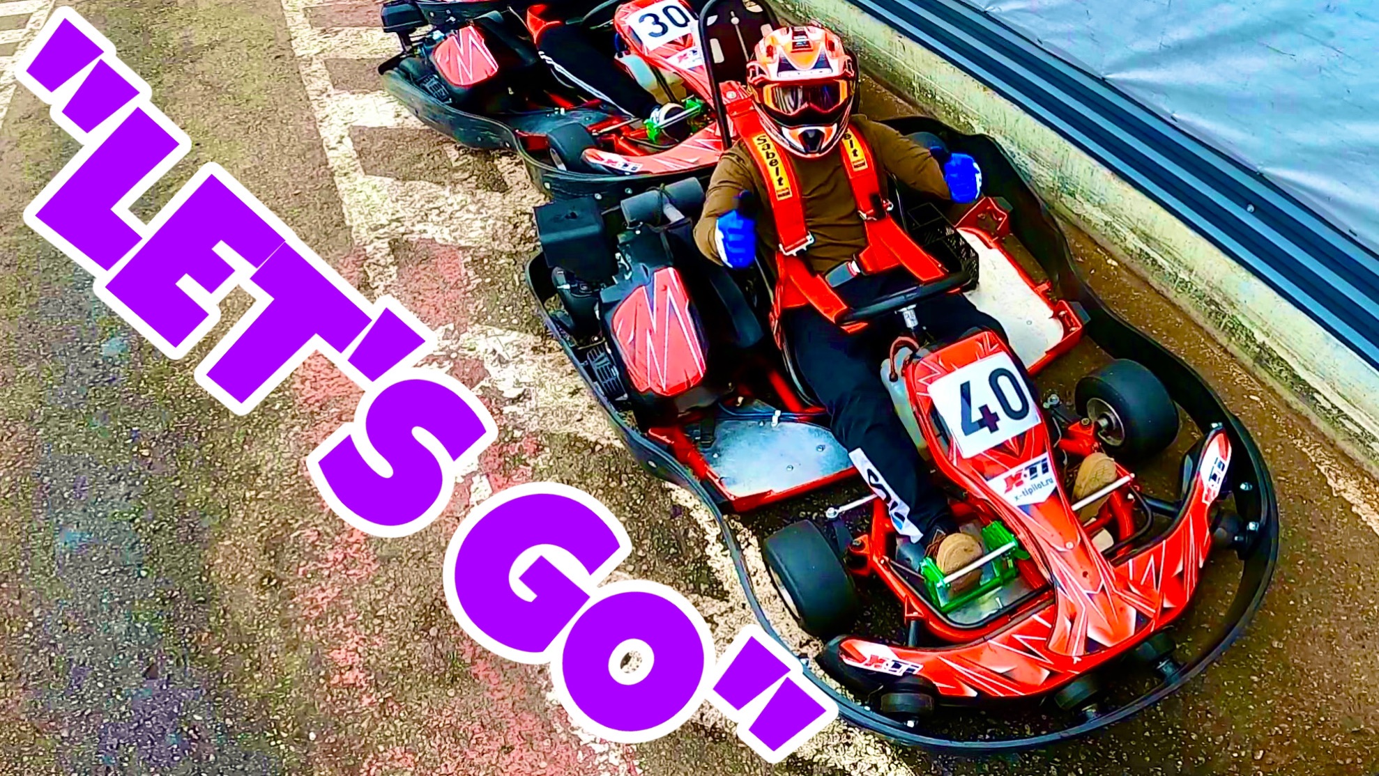 X ti pilot. Картинг. Go Kart Tashkent.